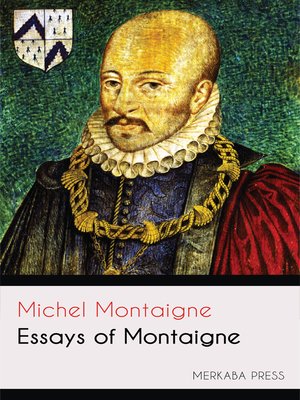cover image of Essays of Montaigne